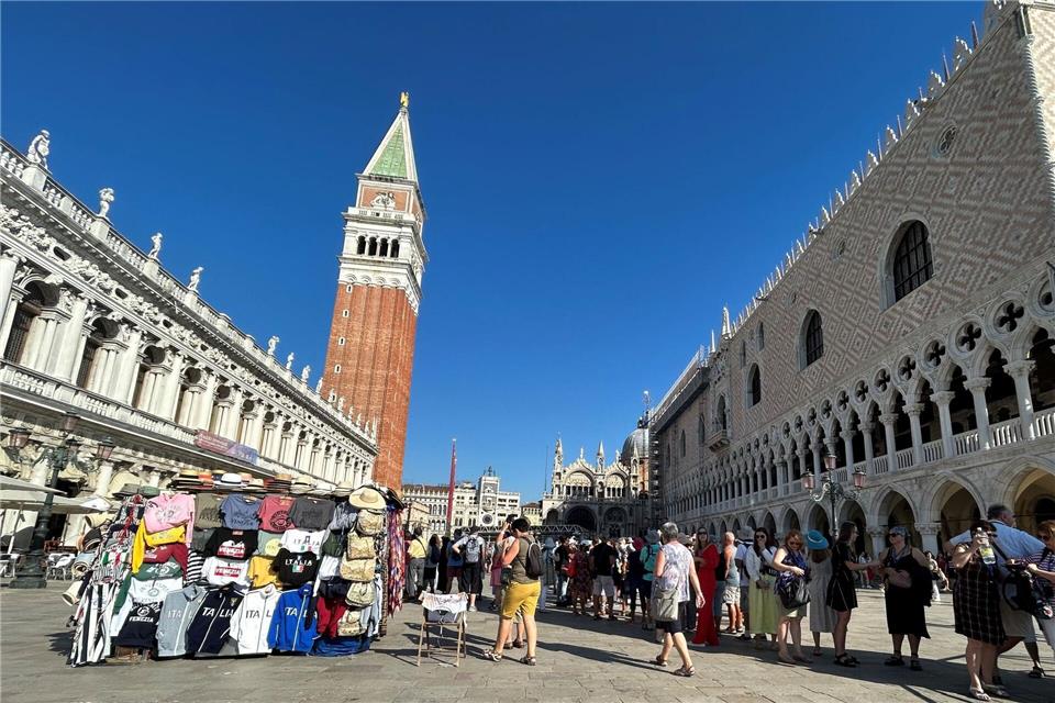 In diesem Jahr nahm Venedig mit dem Eintritt mehr als fünf Millionen Euro ein. (Archivbild)Christoph Sator/dpa