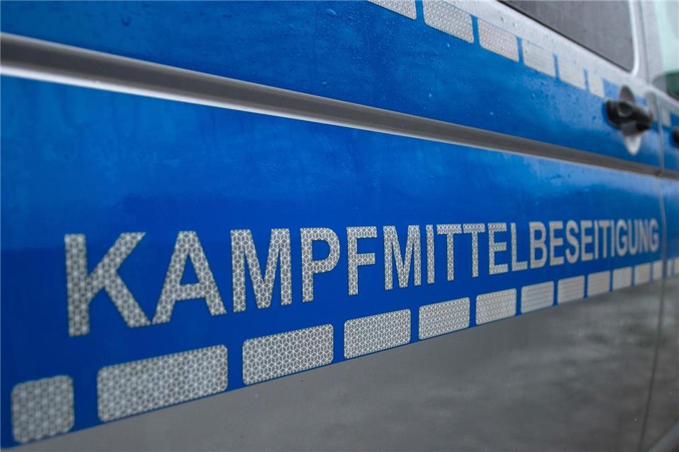 In einem Flussbett in Nordhausen ist eine Mörsergranate freigelegt worden. (Symbolbild)Philipp Schulze/dpa
