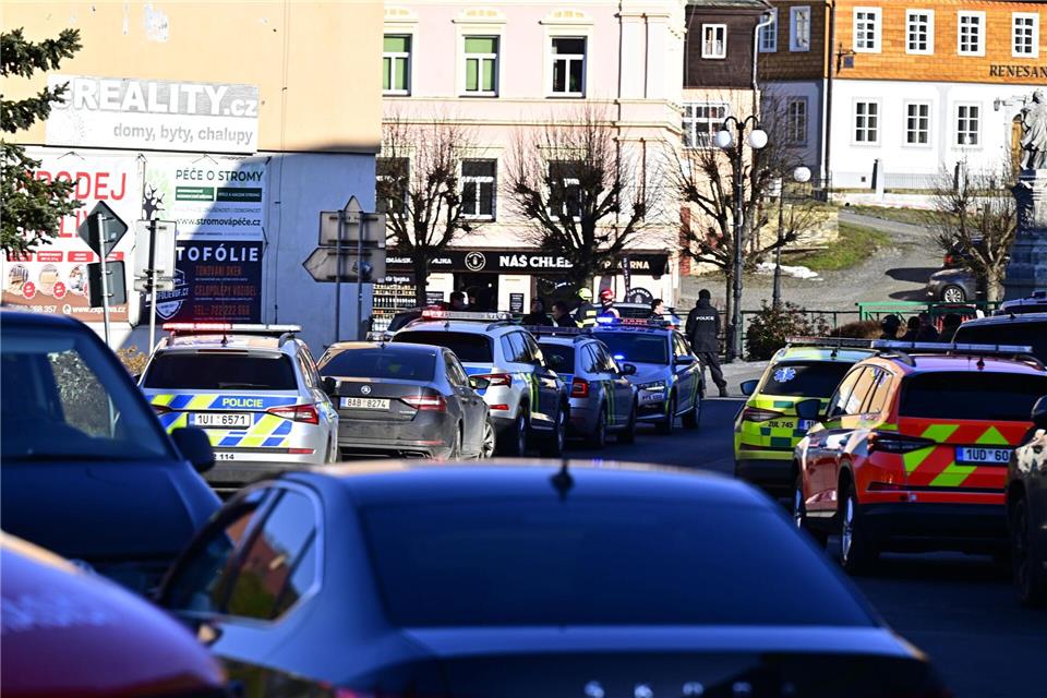 In einem Rathaus in Tschechien sind Schüsse gefallen.Hájek Ondøej/CTK/dpa