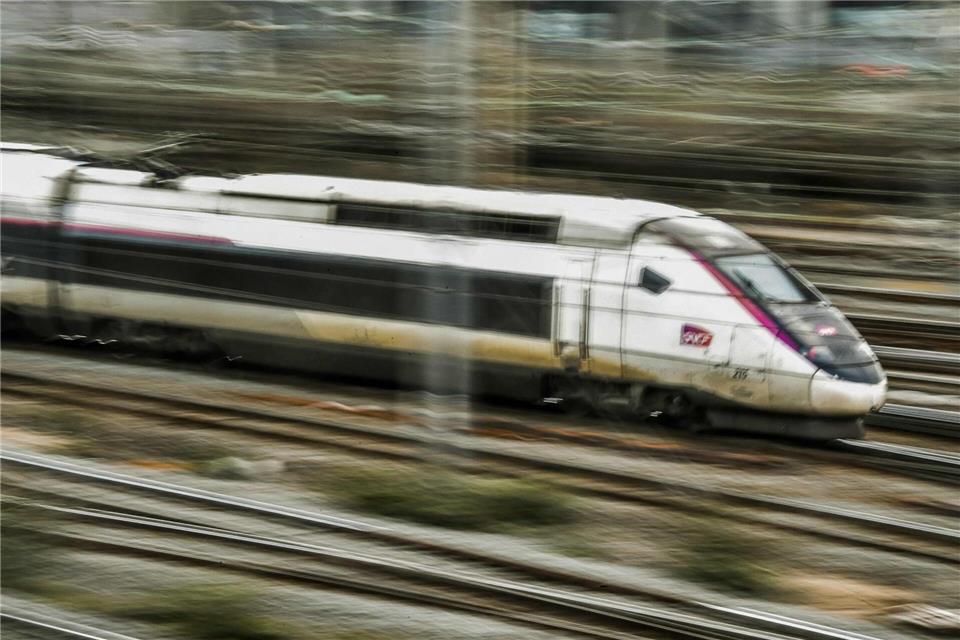 In französischen TGV-Hochgeschwindigkeitszügen haben Reisende einen festen Sitzplatz. (Symbolbild)Philippe Huguen/AFP/dpa