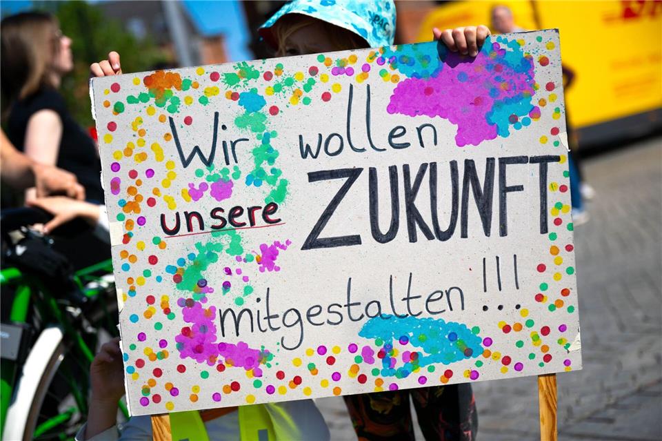 In ganz NRW sind heute Schülerproteste geplant. (Archivbild)Sina Schuldt/dpa