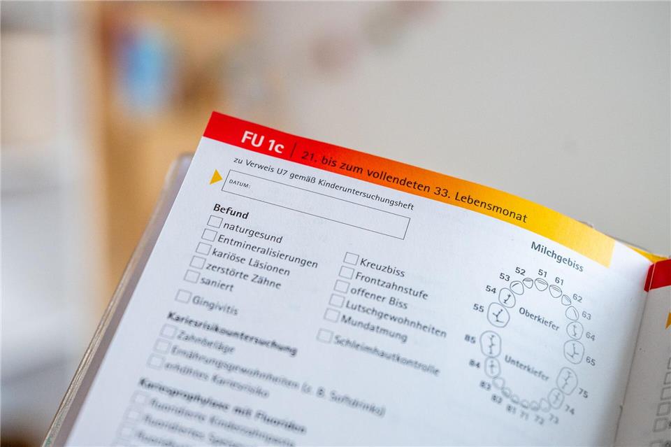 In manchen Bundesländern, etwa in Berlin, war der zahnärztliche Kinderpass auch in der Vergangenheit schon in das Gelbe Heft integriert. Zacharie Scheurer/dpa-tmn