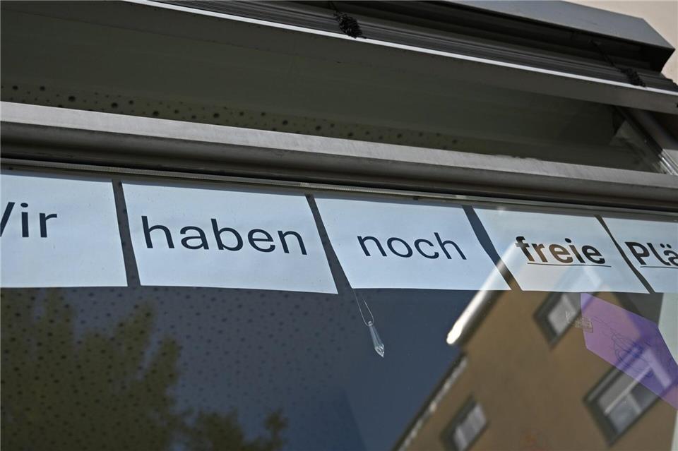 Kinder gesucht: Kinderkrippen melden freie Plätze  In manchen Frankfurter Stadtteilen gibt es eine erkennbare Überversorgung an Plätzen.Michael Brandt/dpa