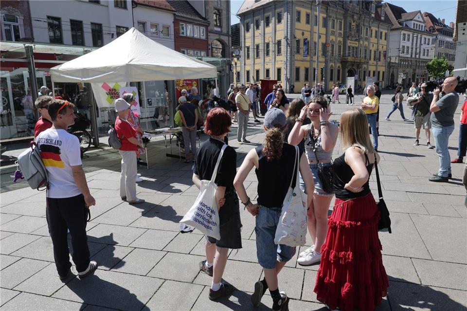 In mehreren Bundesländern waren Demos für ein AfD-Verbot angekündigt. Bodo Schackow/dpa