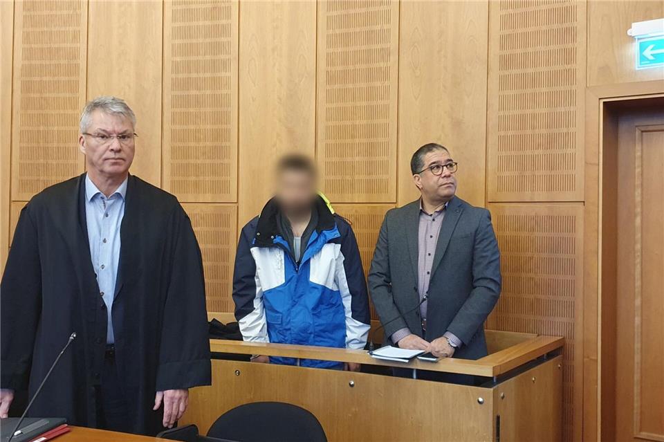 In seinem Schlusswort entschuldigte sich der Angeklagte für die Tat.Martin Höke/dpa