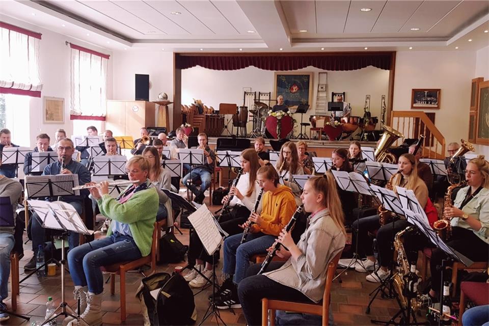 In zahlreichen Proben üben die Musiker für den Auftritt am Samstag, 2. Februar.