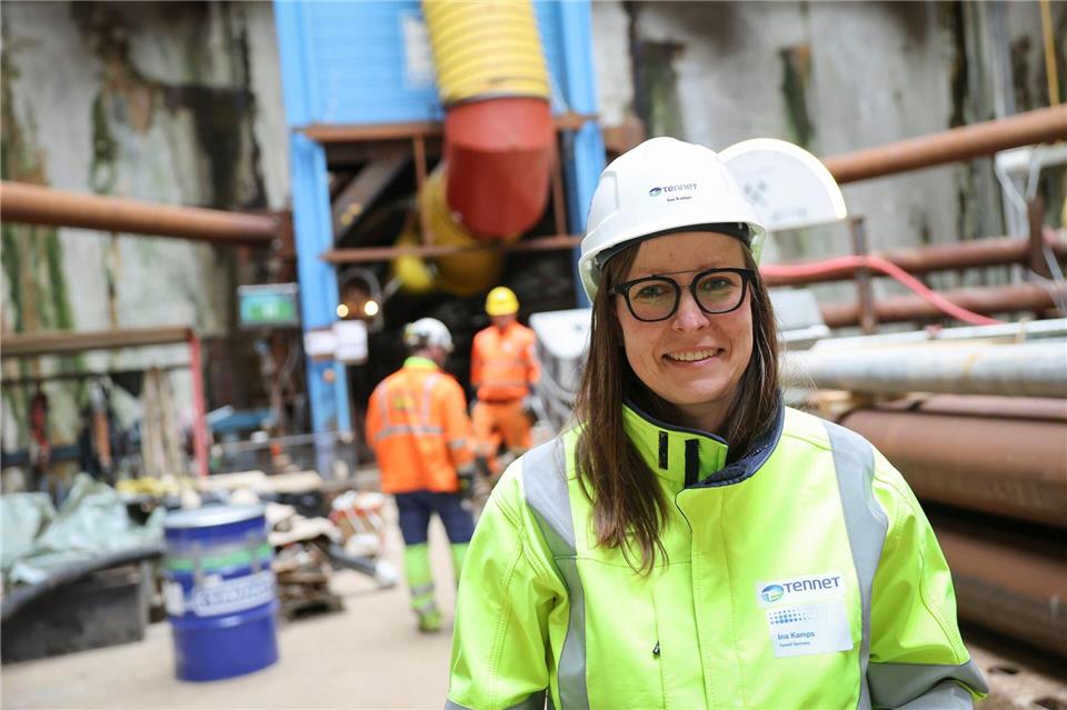 Ina Kamps ist seit Dezember 2025 operative Tennet-Chefin. (Foto-Produktion)Christian Charisius/dpa