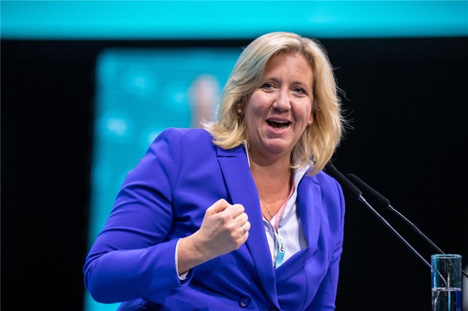 Ines Claus ist zur stellvertretenden Bundesvorsitzenden gewählt worden. (Archivbild)Michael Kappeler/dpa