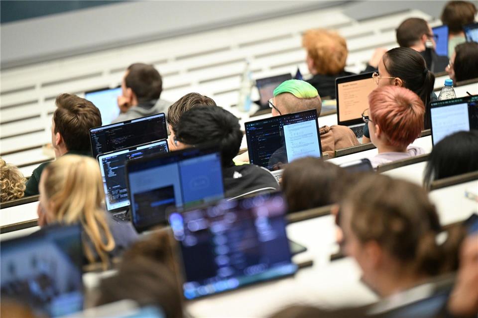 Informatik-Vorlesung in TübingenBernd Weißbrod/dpa