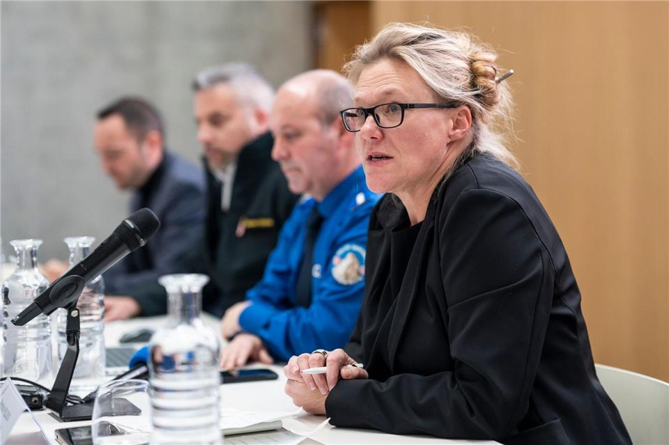 Informiert nur spärlich: Die ermittelnde Oberstaatsanwältin Pilloud. (Archivbild)Alessandro Della Valle/KEYSTONE/dpa