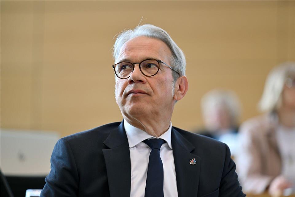 Innenminister Georg Maier (SPD): „Neutralität gegenüber Feinden der Demokratie gibt es nicht.“Martin Schutt/dpa