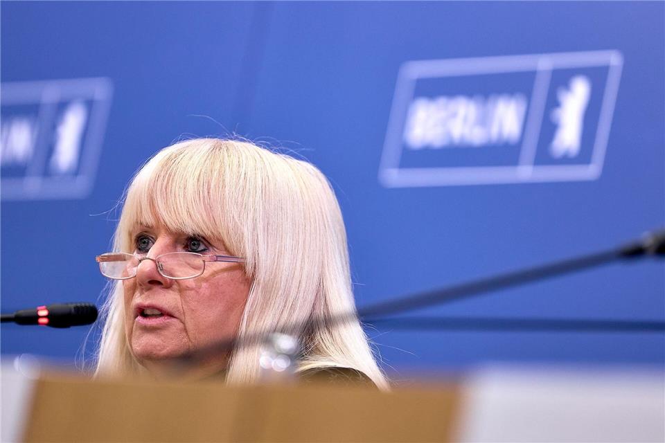 Innensenatorin Iris Spranger (SPD) will mit den Krisenstäben wie gehabt weiterarbeiten. (Archivfoto)Michael Ukas/dpa