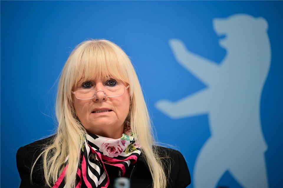 Innensenatorin Iris Spranger (SPD) zeigte sich besorgt. (Archivbild) Sebastian Gollnow/dpa