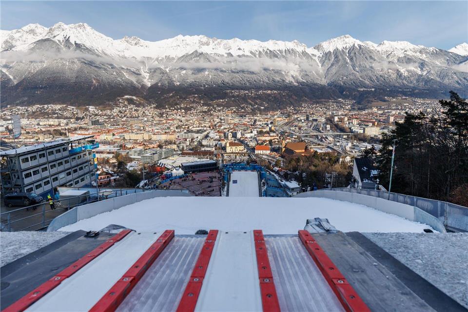Innsbruck hofft auf den Zuschlag als Gastgeberstadt für den ESC 2026Daniel Karmann/dpa