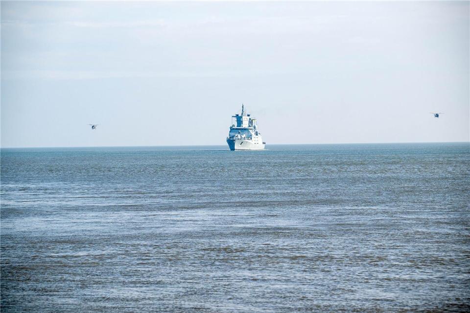 Insgesamt legte die Fregatte laut der Marine rund 150.000 Kilometer zurück.Sina Schuldt/dpa
