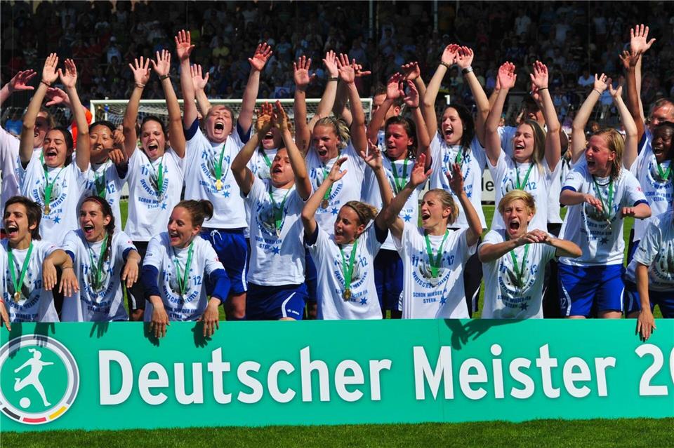 Insgesamt sechs deutsche Meisterschaften feierte Turbine. (Archivbild)picture alliance / dpa