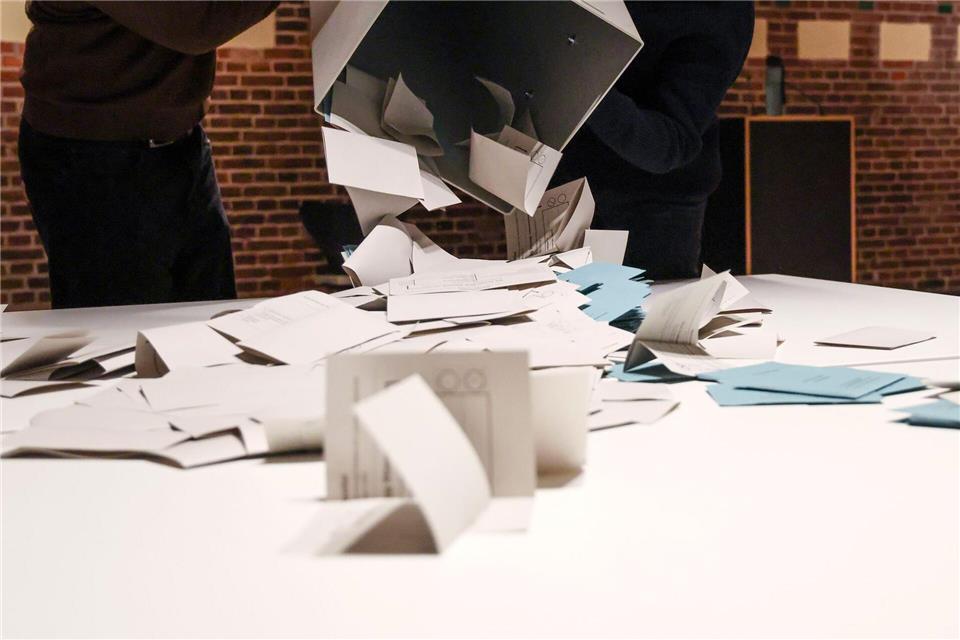 Insgesamt waren 190.779 Kielerinnen und Kieler wahlberechtigt.Frank Molter/dpa