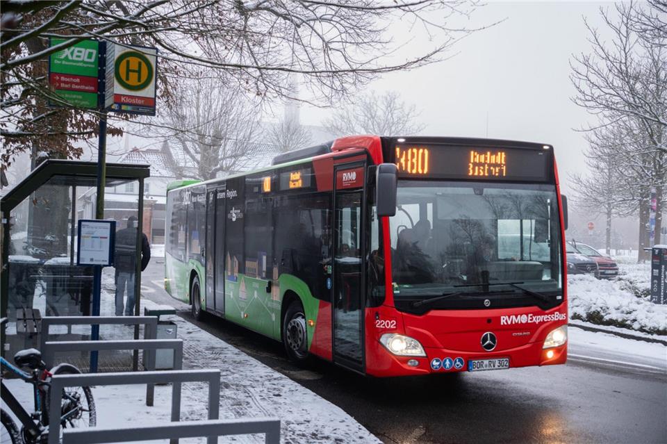 Intensiv diskutierte Busverbindung: Der Baumwollexpress fährt täglich von Bocholt nach Bad Bentheim.