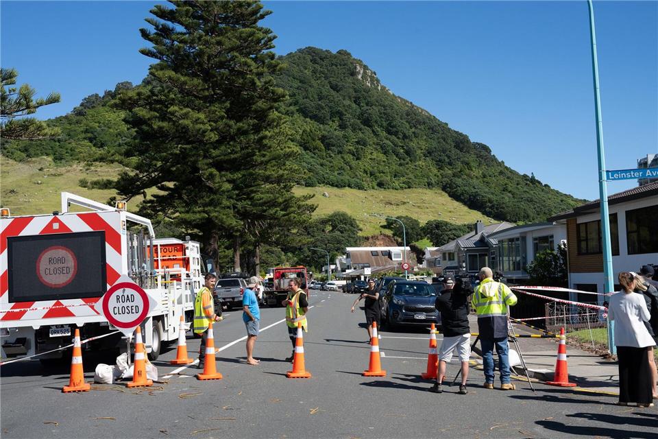 Inzwischen gibt es keine Hoffnung mehr, Überlebende zu finden.Owen Thompson/Photosport NZ/AAP/dpa