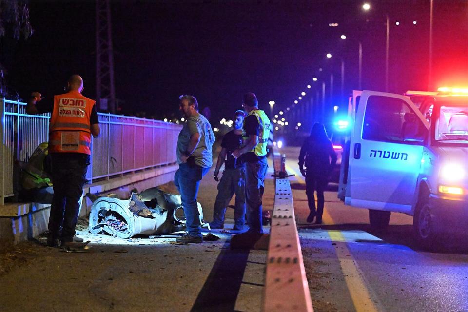 Iran hat erneut Israel angegriffen. Rami Shlush/AP/dpa