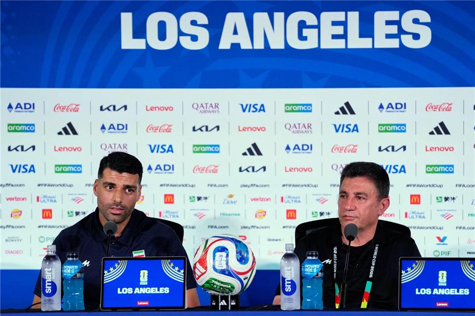 Iran spielt zum WM-Auftakt gegen Neuseeland.Andre Penner/AP/dpa