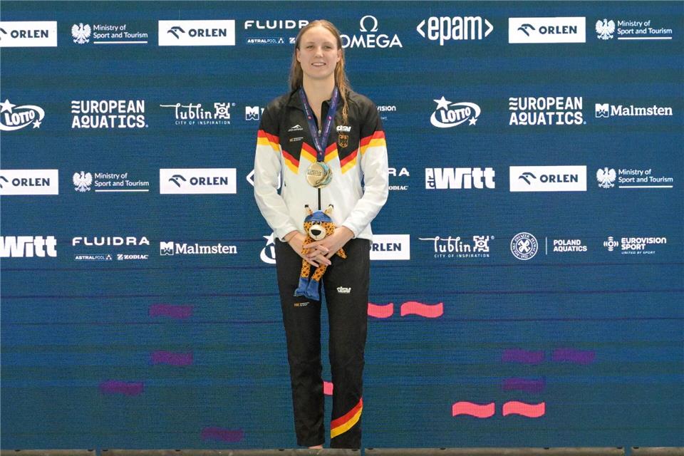 Isabel Gose durfte sich bereits über ihre zweite Goldmedaille freuen. (Archivbild)Wojciech Szubartowski/PAP/dpa