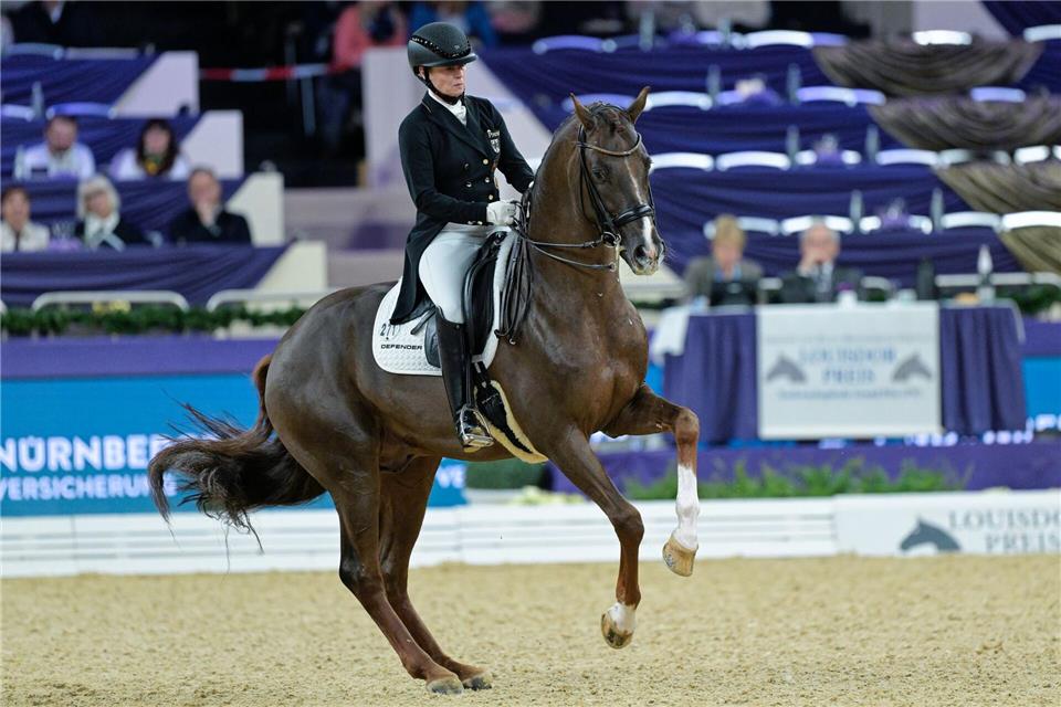 Isabell Werth hat in Mannheim den Grand Prix gewonnen. (Archivbild)Uwe Anspach/dpa