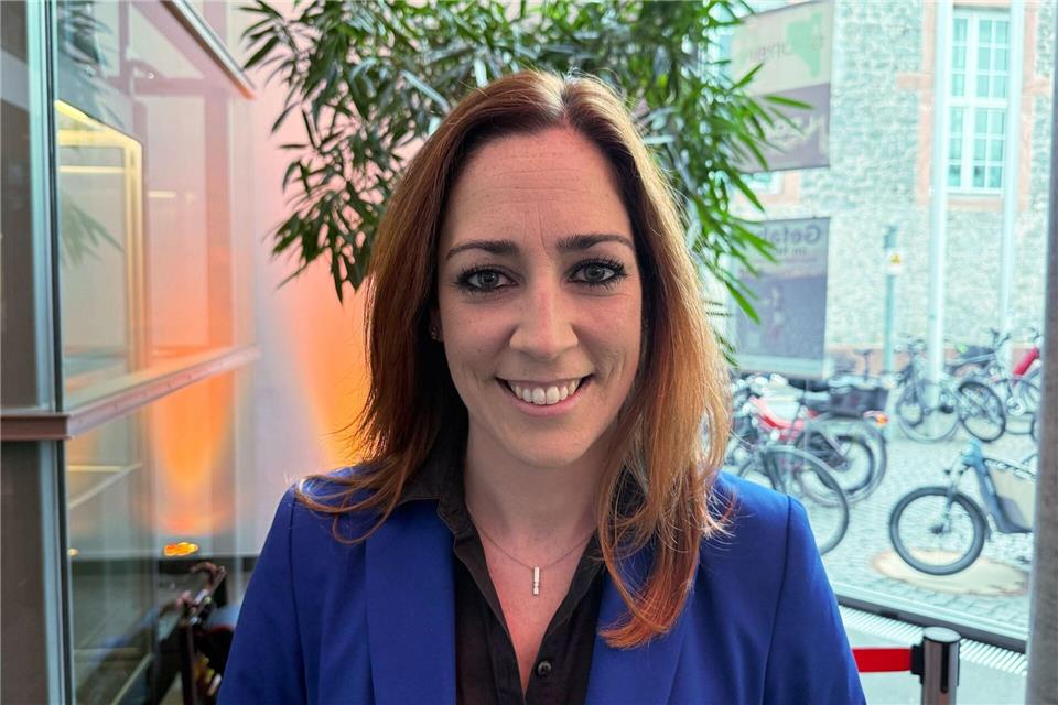 Isabelle Hemsley (CDU) hat in Hanau die OB-Stichwahl gegen den SPD-Politiker Maximilian Bieri verloren.Michael Bauer/dpa