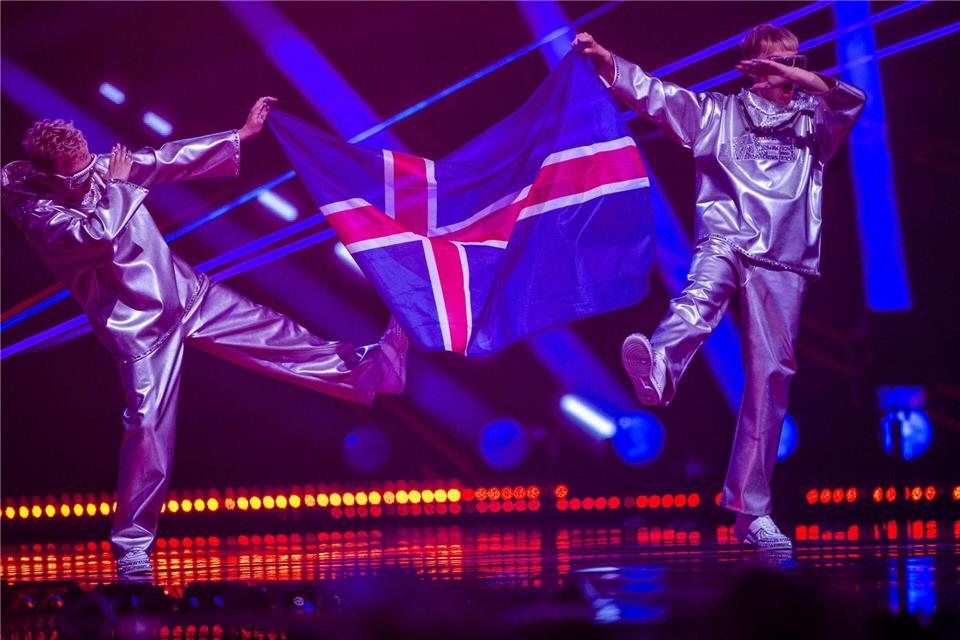 Island war in diesem Jahr noch mit Væb und ihrem Song „Róa“ beim ESC dabei. (Archivbild)Jens Büttner/dpa