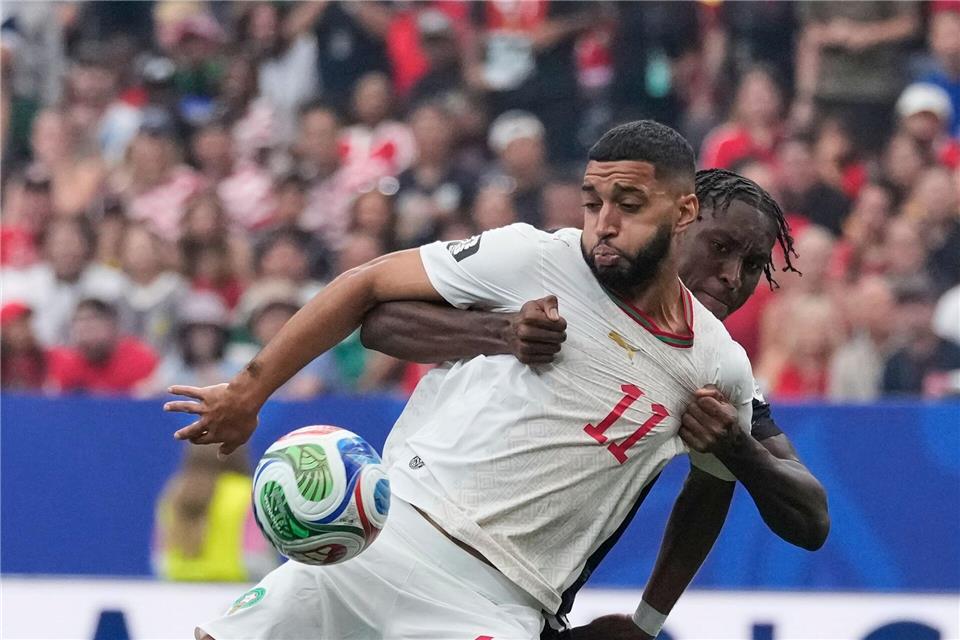 Ismael Saibari fehlt den Marokkanern im Hit gegen Frankreich. (Archivbild)David J. Phillip/AP/dpa