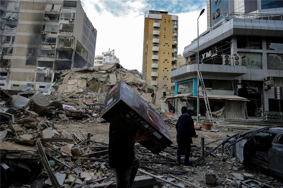 Israel griff erneut Ziele in der libanesischen Hauptstadt Beirut an. (Archivbild)Marwan Naamani/dpa