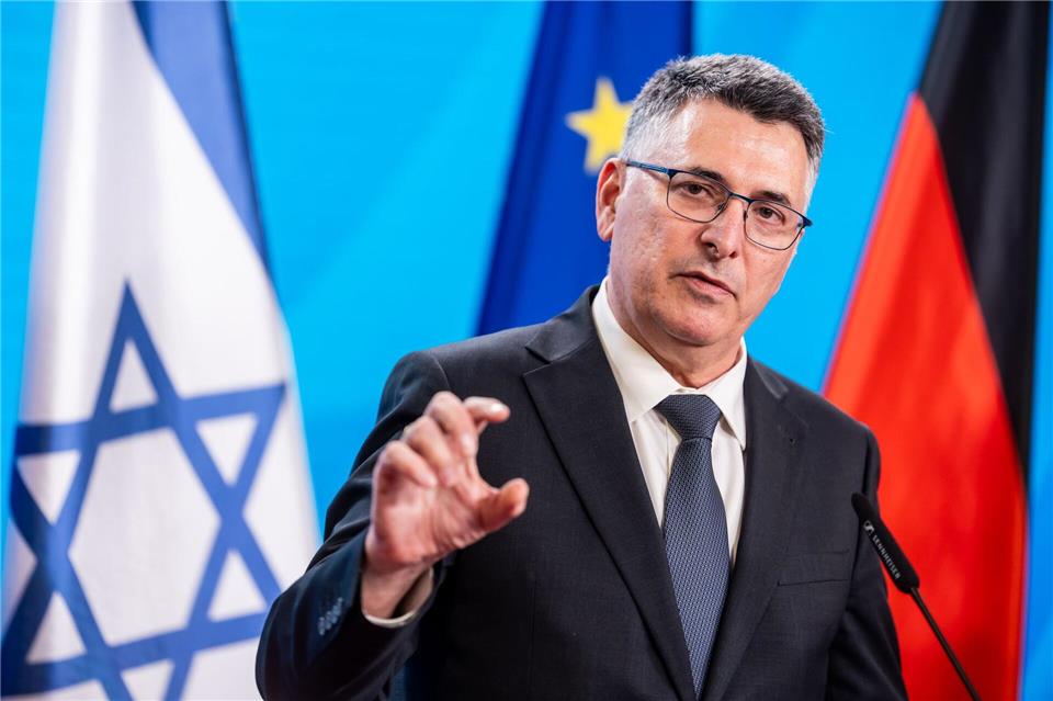 Israels Außenminister Saar: Haben keine territorialen Ambitionen im Süden LibanonsMichael Kappeler/dpa