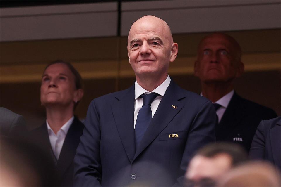 Ist als FIFA-Präsident umstritten: Gianni Infantino. (Archivbild)Sam Hodde/AP/dpa