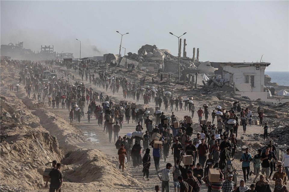 Ist die Waffenruhe der Beginn eines Friedensprozesses in ganz Nahost? Omar Ashtawy/APA Images via ZUMA Press Wire/dpa