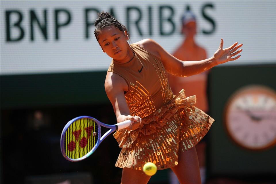 Ist eine Stilikone: Naomi Osaka. Aurelien Morissard/AP/dpa