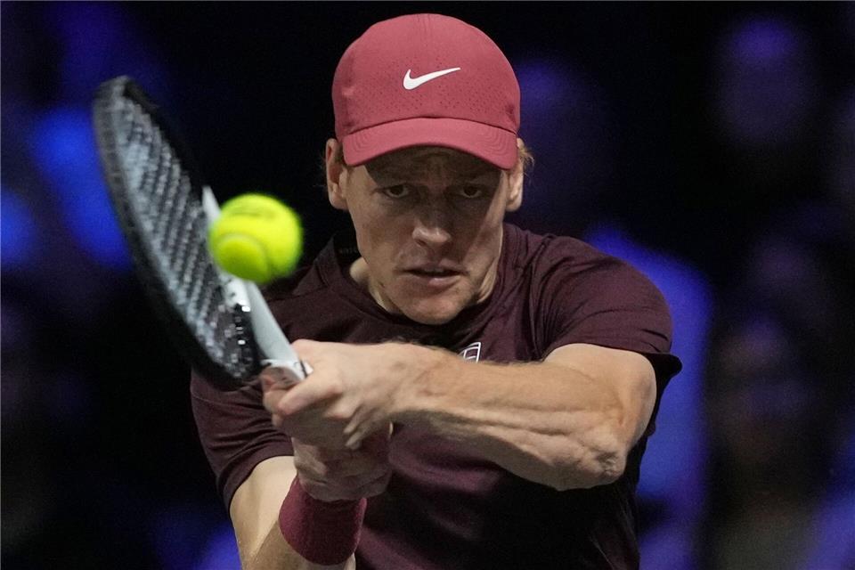 Ist wieder die Nummer 1 der Tennis-Welt: Jannik Sinner.Christophe Ena/AP/dpa