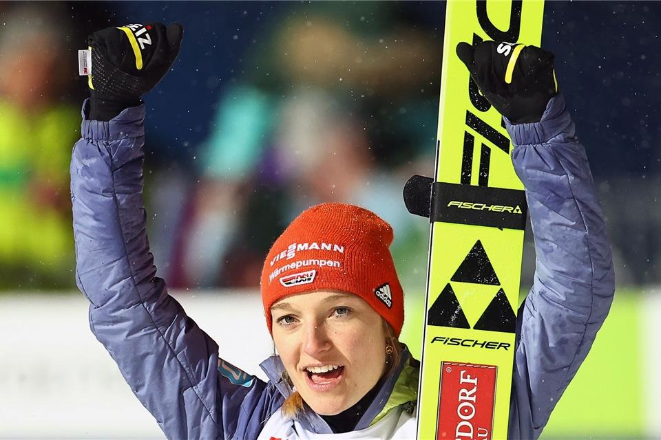 Ist zurück in der Skisprung-Weltspitze: Katharina Schmid.