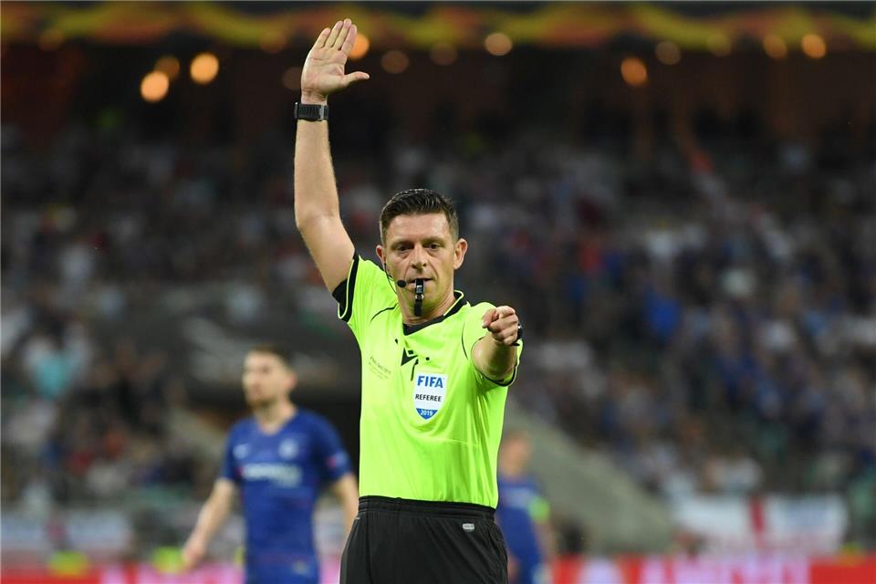 Italiens Schiedsrichter-Chef Gianluca Rocchi steht im Zentrum von Betrugsvorwürfen. (Archivbild)Arne Dedert/dpa