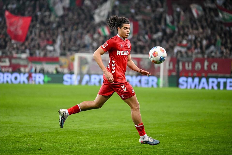 Jahmai Simpson-Pusey fehlt Köln vorerst im Abstiegskampf. (Archivbild)Harry Langer/dpa