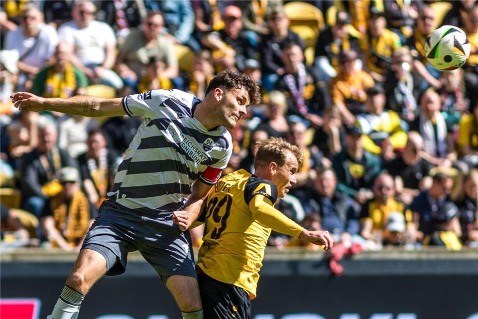 Jakob Lewald (links) in Aktion.Frank Hammerschmidt/dpa