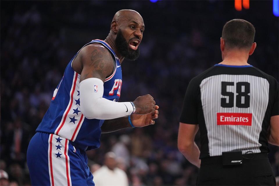 James holte den ersten Saisonsieg mit seinem neuen Team.Frank Franklin II/AP/dpa