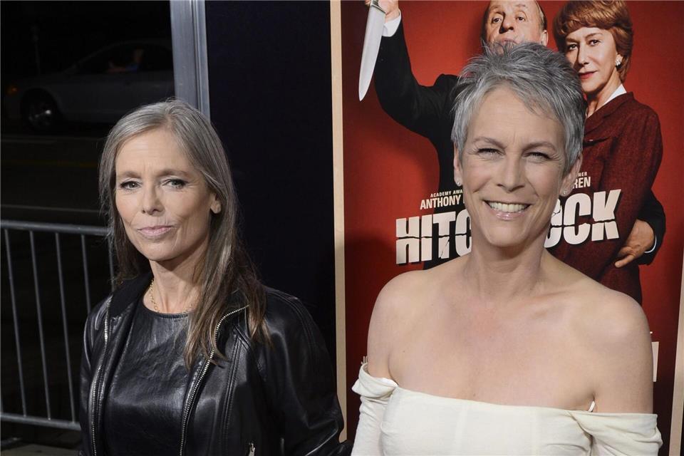 Jamie Lee Curtis und Schwester Kelly. (Archivbild)Michael Nelson/EPA/dpa