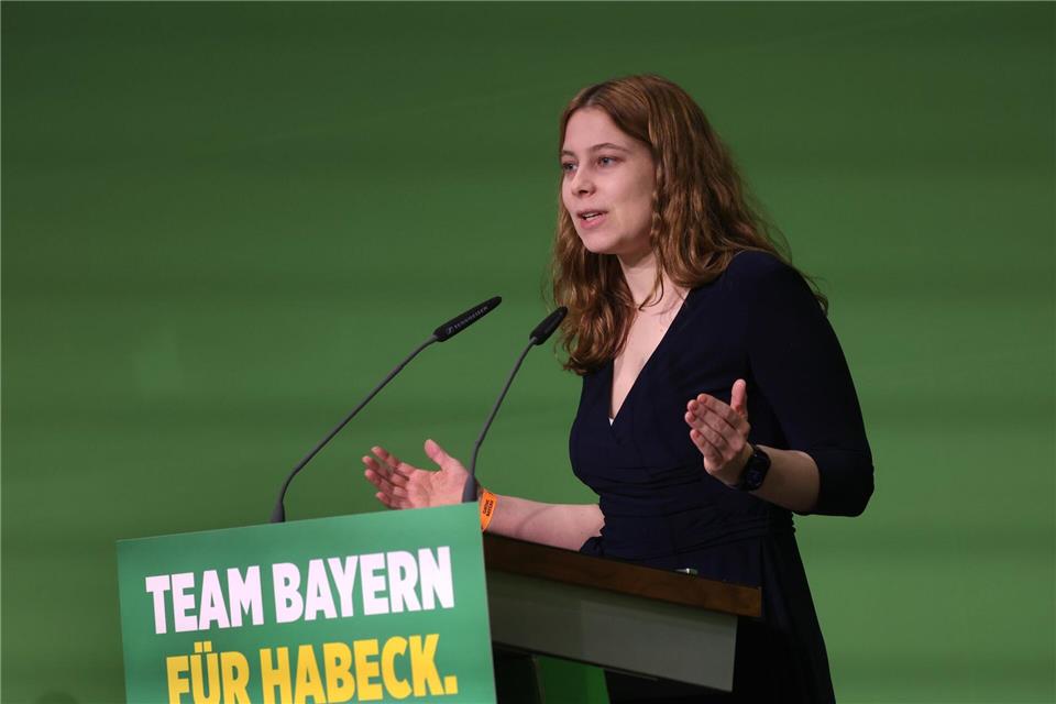 Jamila Schäfer errang 2021 das einzige grüne Direktmandat in Bayern.Karl-Josef Hildenbrand/dpa