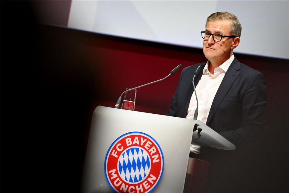 Jan-Christian Dreesen wird als Vorstandsvorsitzender sprechen.Angelika Warmuth/dpa