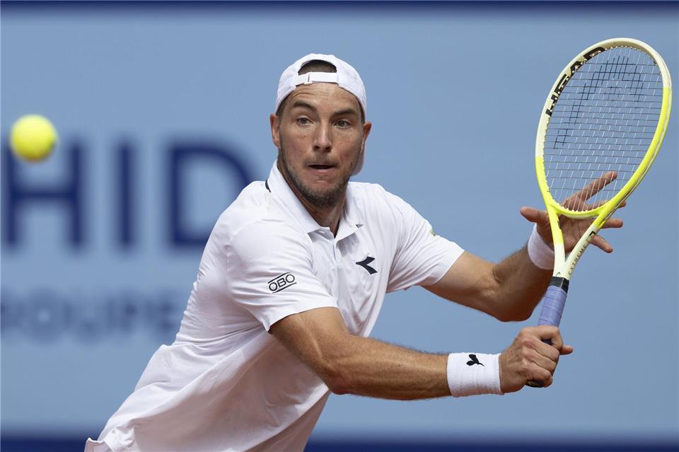 Jan-Lennard Struff kann nach drei Siegen in der Qualifikation im Hauptfeld der US Open antreten.Peter Schneider/KEYSTONE/dpa