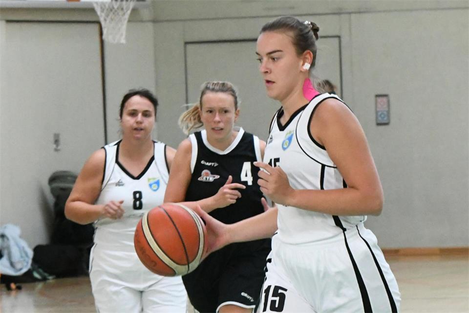 Jana van Almsick war mit ihren 14 Punkten maßgeblich am Borkener Erfolg gegen den VfvB Ruhrort/Laar beteiligt.