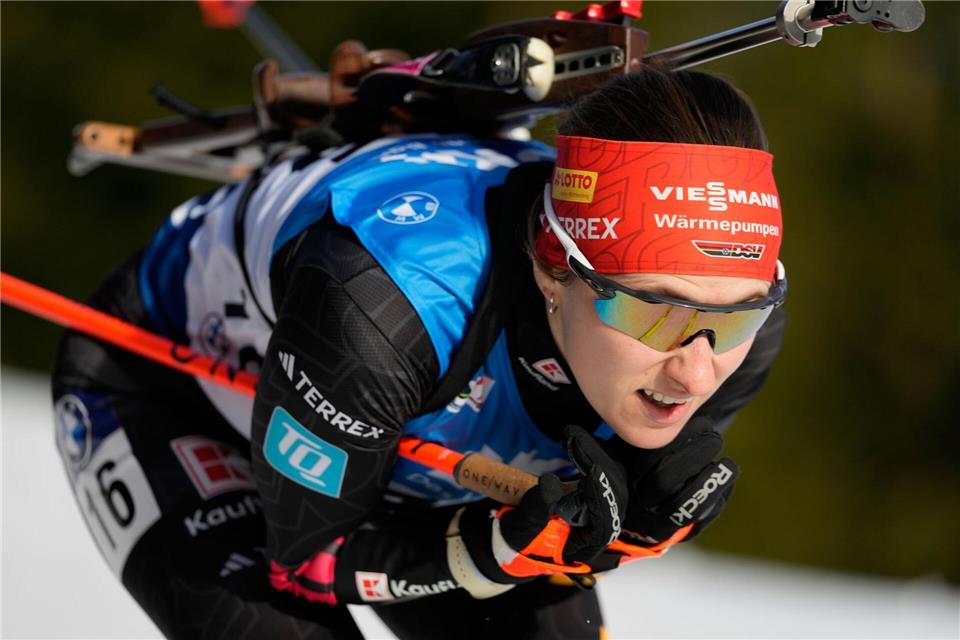 Janina Hettich-Walz kommt noch nicht in Schwung.Matthias Schrader/AP/dpa