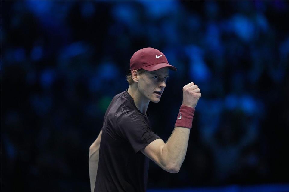 Jannik Sinner triumphiert erneut bei den ATP Finals Antonio Calanni/AP/dpa