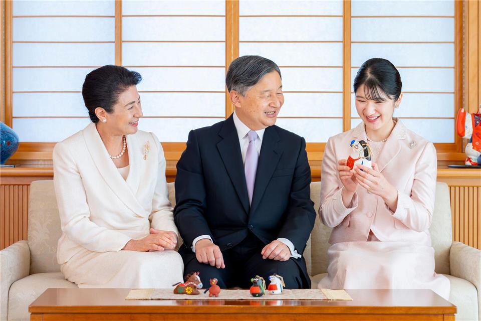Japans Kaiserhaus zählt nur noch 16 Mitglieder. (Archivbild) Uncredited/Imperial Household Agency of Japan/AP/dpa