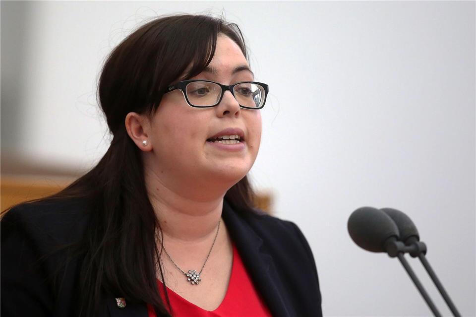Jaqueline Rauschkolb (SPD) ist jetzt eine von drei Landtags-Vizepräsidentinnen. (Archivbild) picture alliance / dpa